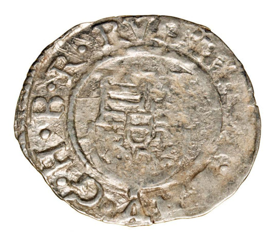 Denar 1602 Rudolf II Habsburg Węgry Kremnica