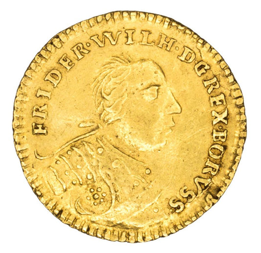 1/2 dukata 1726 Fryderyk Wilhelm Niemcy Berlin