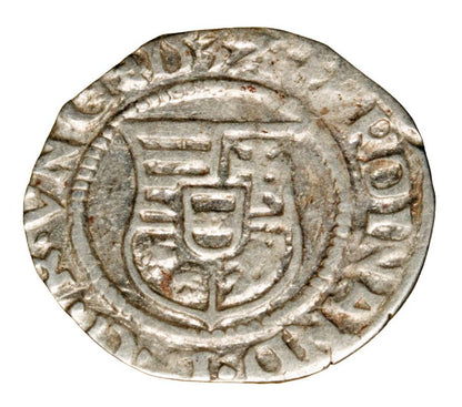 Denar 1537 Ferdynand I Habsburg Węgry Kremnica