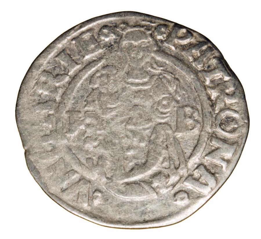 Denar 1543 Ferdynand I Habsburg Węgry Kremnica