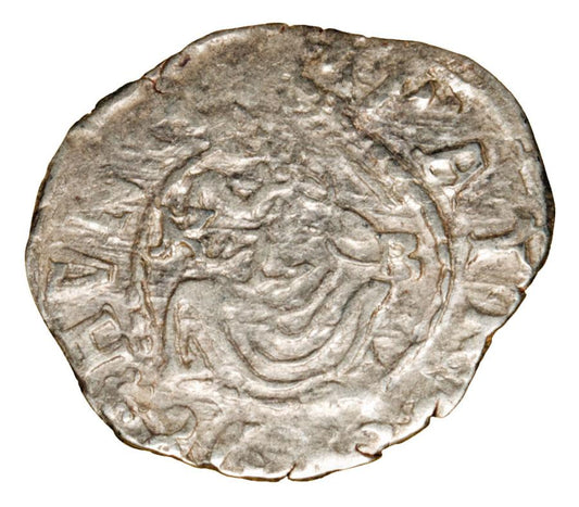 Denar 1598 Rudolf II Habsburg Węgry Kremnica