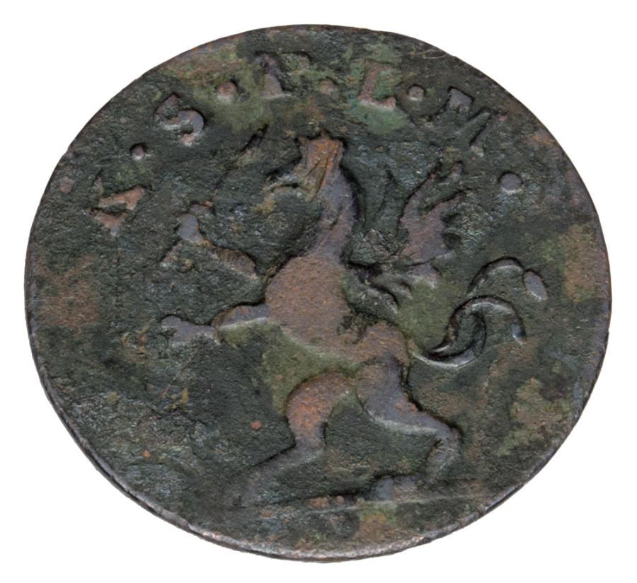 3 fenigi 1776 Pomorze Zachodnie Strzałów / Stralsund