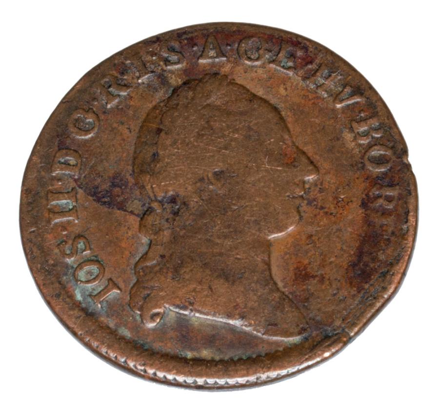 1/2 krajcara 1781 Józef II Habsburg Austria Wiedeń