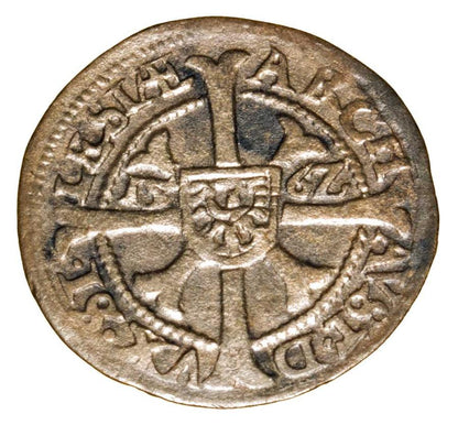 1 krajcar 1562 Ferdynand I Habsburg Śląsk Wrocław