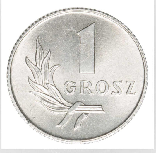 1 grosz 1949 PRL Warszawa